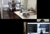 Collaborative robot teleoperation usina an ArUco marker